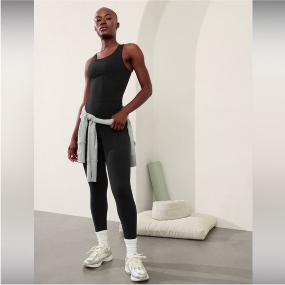 NEW Athleta Salutation Novelty Mesh Bodysuit Size XL